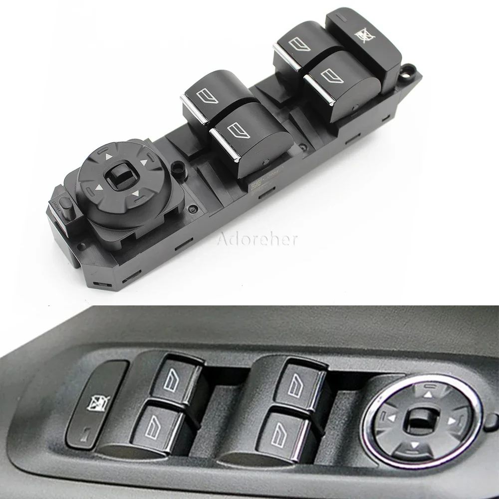 Car Power Master Window Control Switch for Ford Mondeo MK4 S-MAX GALAXY 2007-2012 7S7T14A132BC 7S7T-14A132-BC