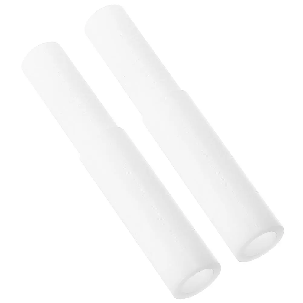 

2pcs Golf Shafts White Steel Carbon Extensions for Irons Woods Easy Install Shaft Extension Rods Golf Shaft