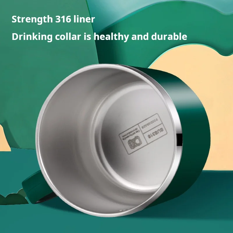 Детские чашки для питья из нержавеющей стали 304, изолированная мерная соломинка с двойными стенками, герметичная, тренировочная, герметичная