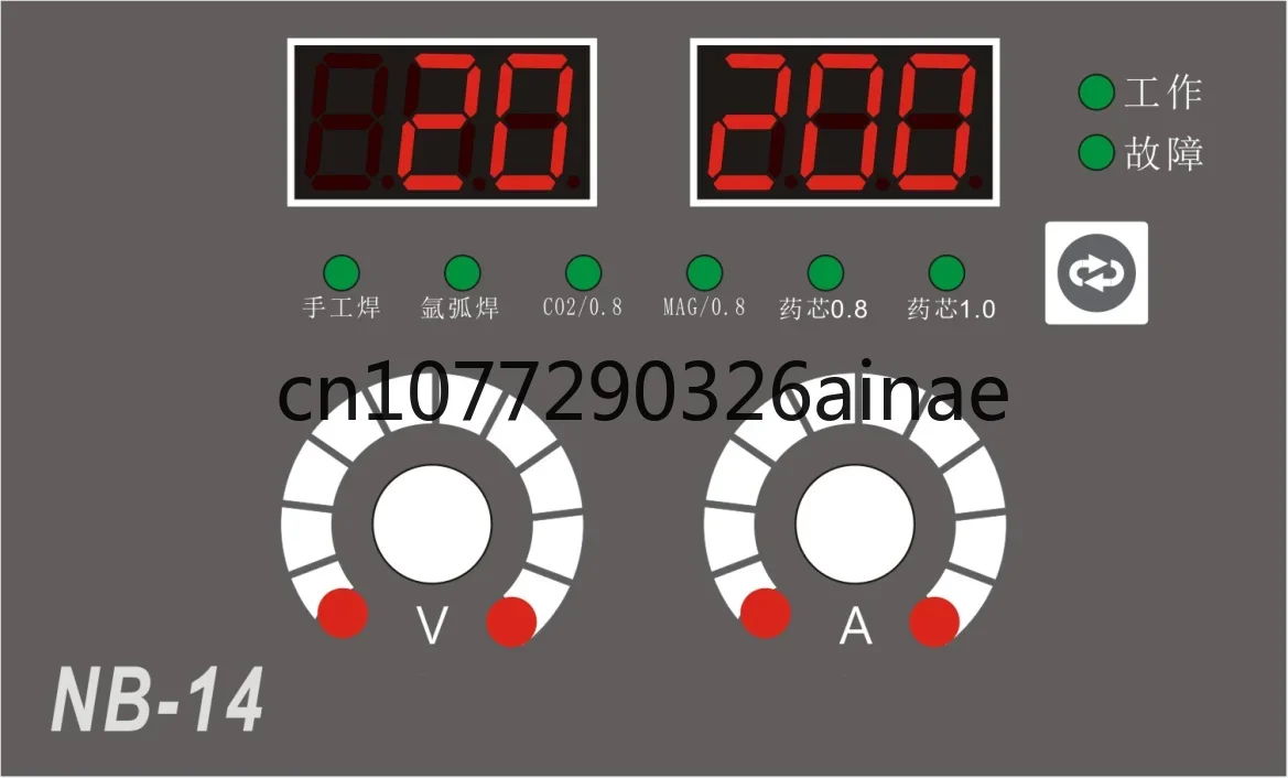 Nb14 COGAS Protective Welder Control Panel Airless Motherboard NBC-200/250 Circuit Board Circuit Board Accessories Digital Board