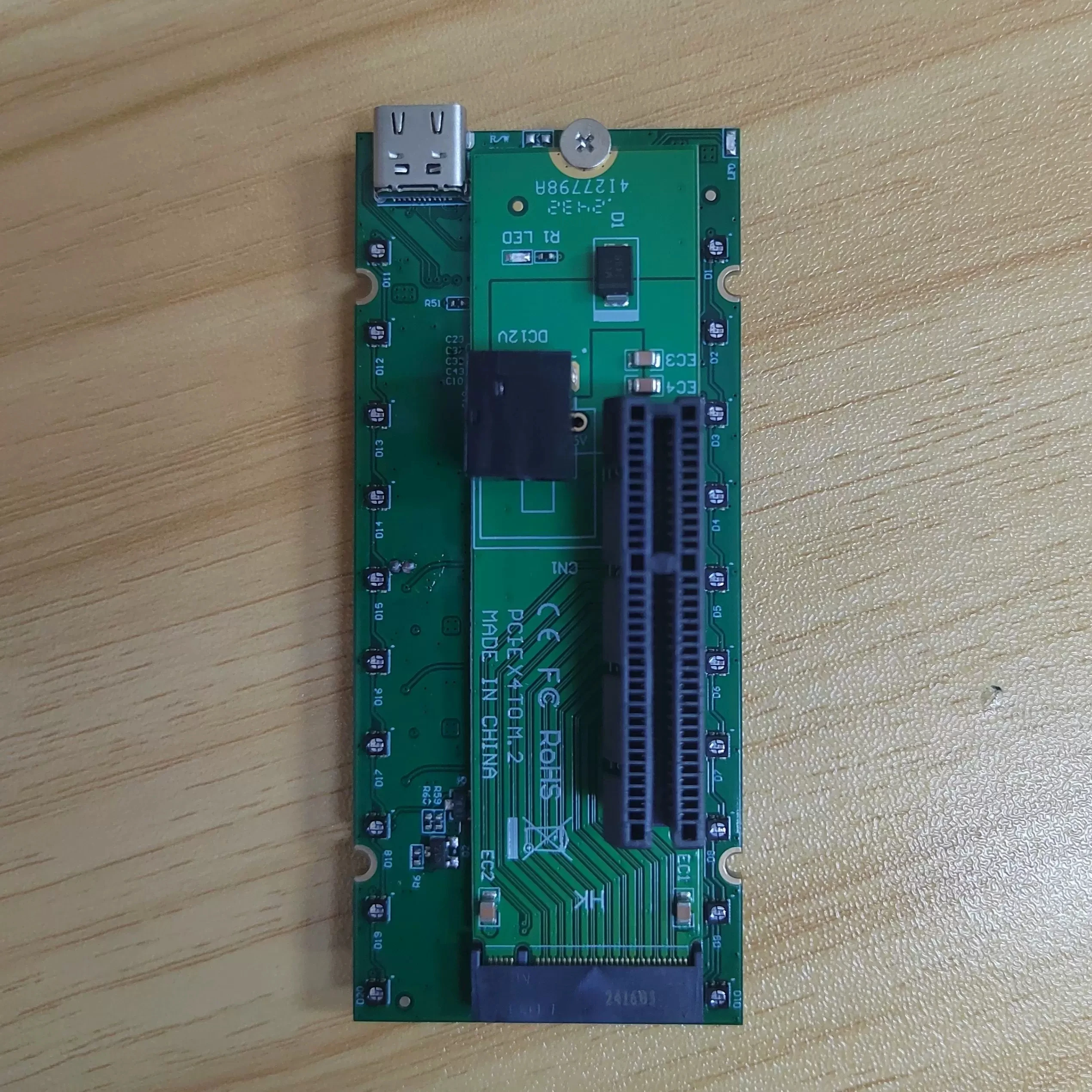 USB4 to PCIe compatible 4/3 asm2464 master 40Gbps can be connected to eGPU sound card DMA capture card