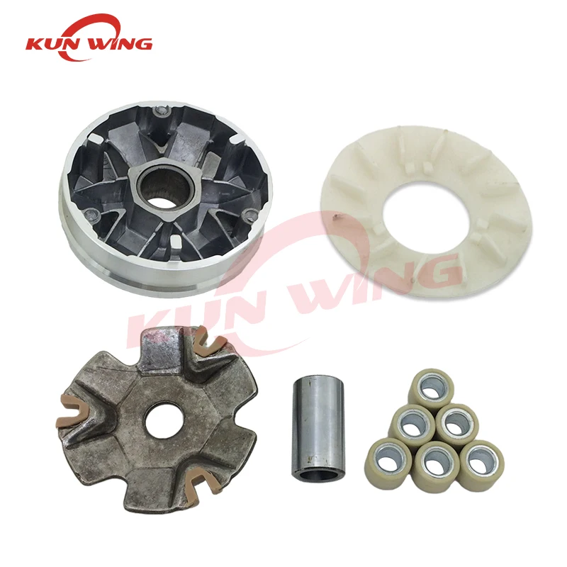 

Clutch Variator Kit for Gy6 50cc 60cc 80cc QMB139 139QMB 1P39QMB 147QMD Scooter Moped Atv Go Kart