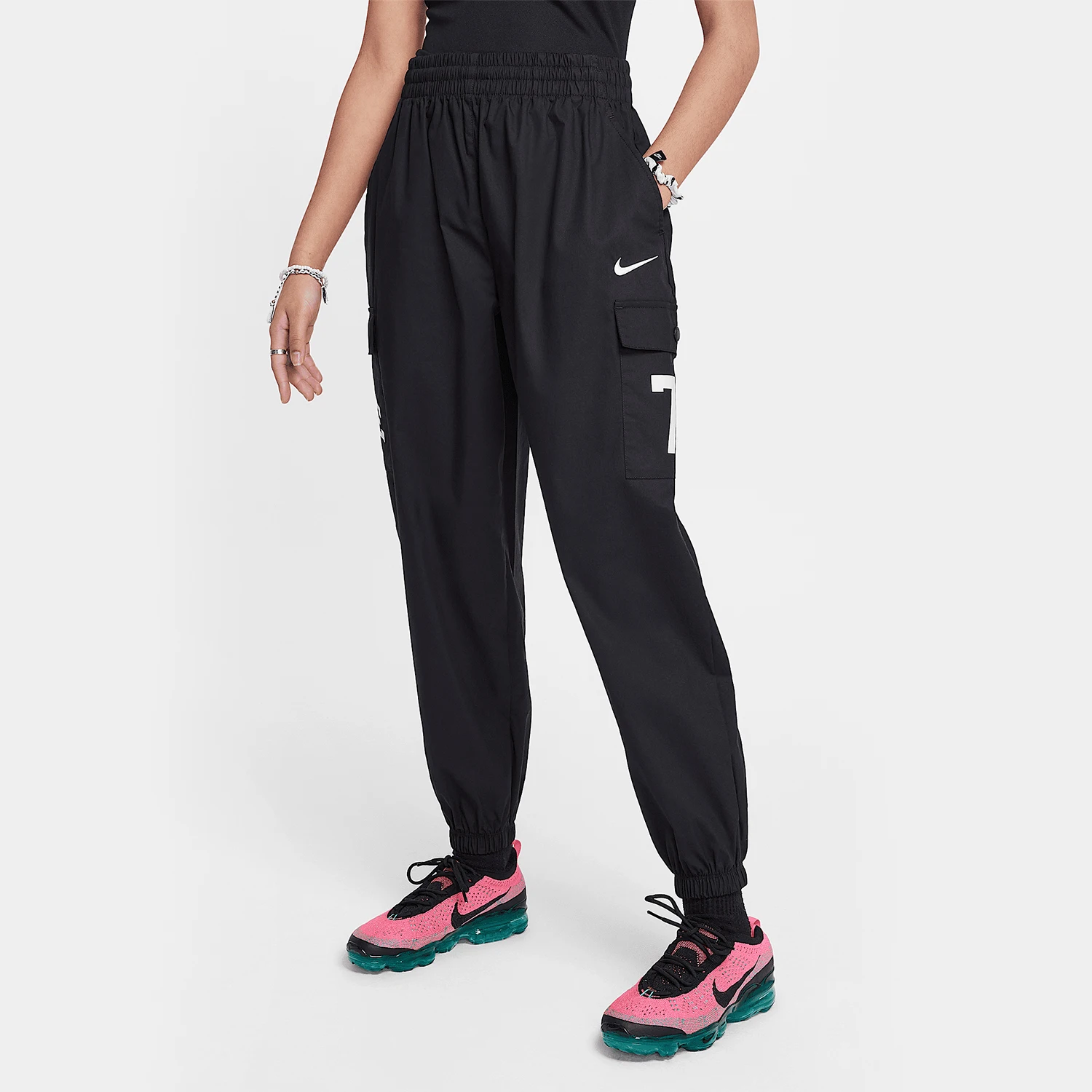 

Оригинальные спортивные брюки Nike для больших детей, прочные, для повседневной носки, модель IF0390-010