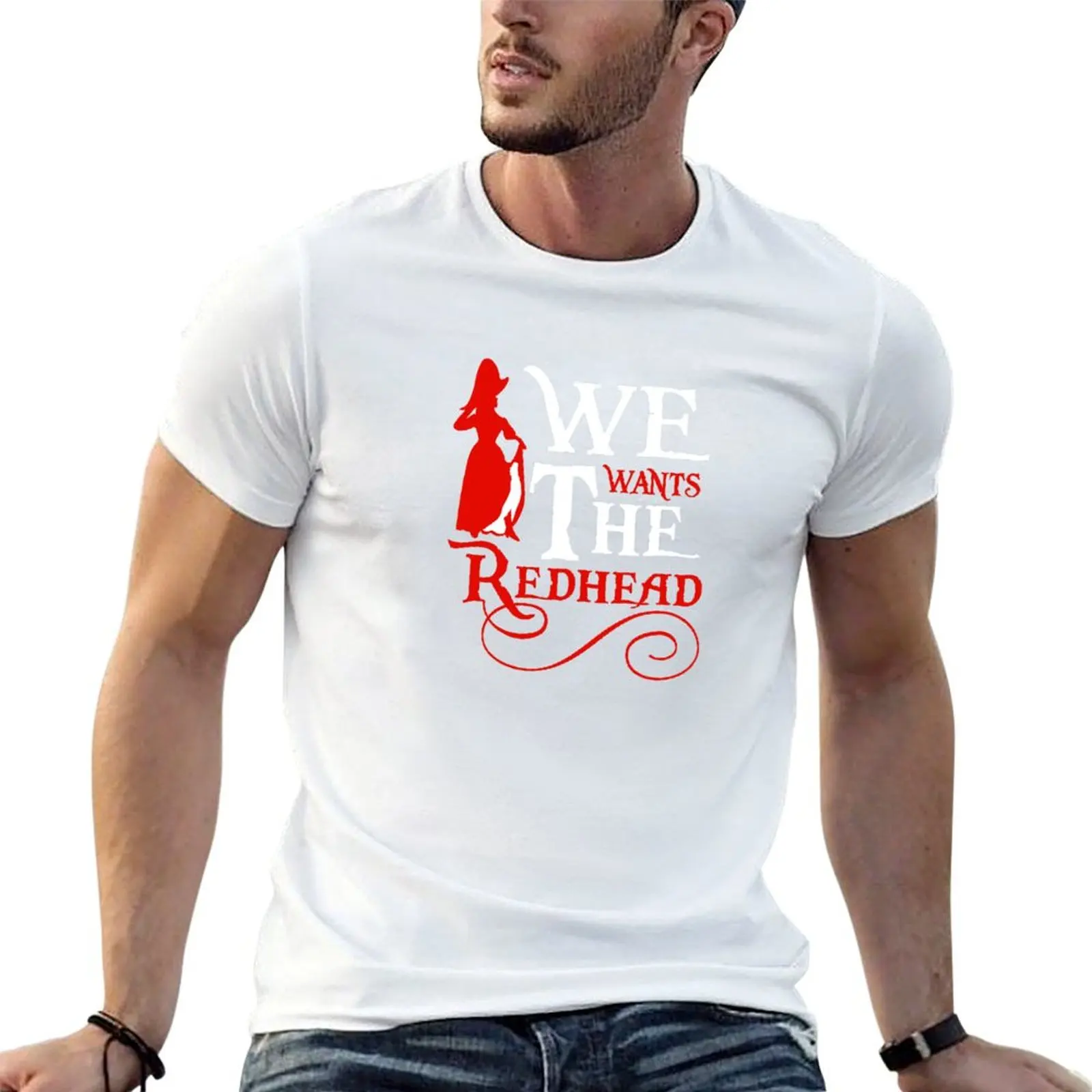 We Wants the Redhead T-Shirt Construction Work Tee Shirt