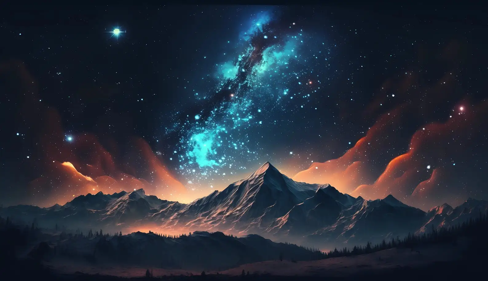 Customized mural silver starry sky wallpaper children's living room bedroom wall ceiling night sky starry sky decoration murals