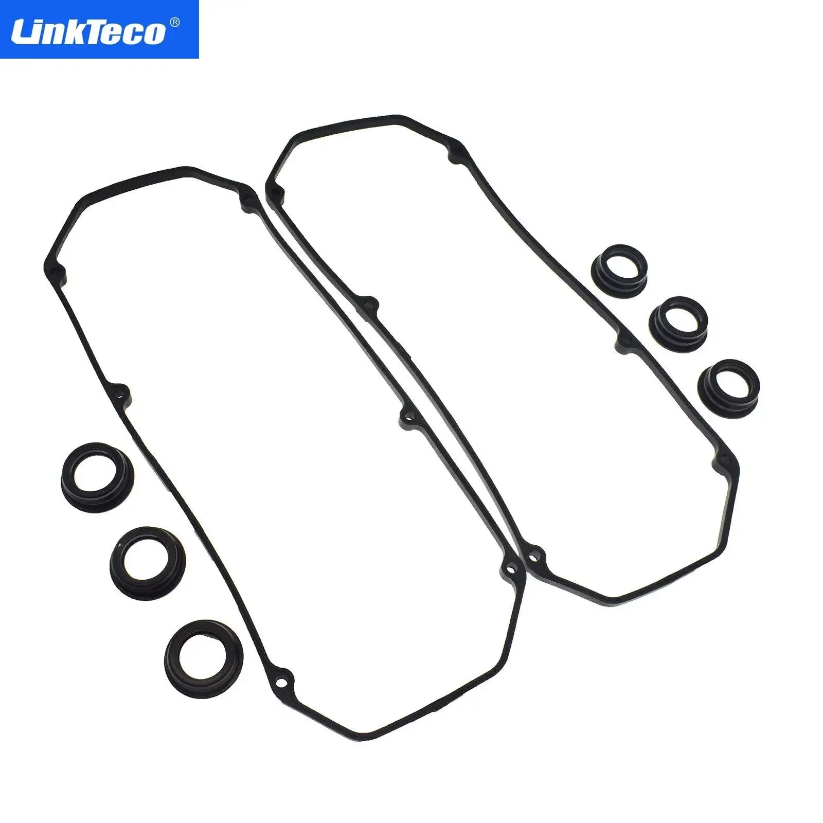 Engine Valve Cover Gasket Set Fit 2.5 3.0 3.5 3.8 L V6 For Mitsubishi Galant Endeavor Montero Chrysler Sebring Dodge Stratus