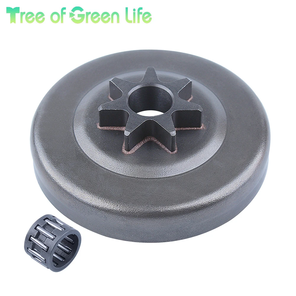 .325"-7T Spur Sprocket Clutch Drum Bearing Kit For John Deere 45 46 450 Chainsaw
