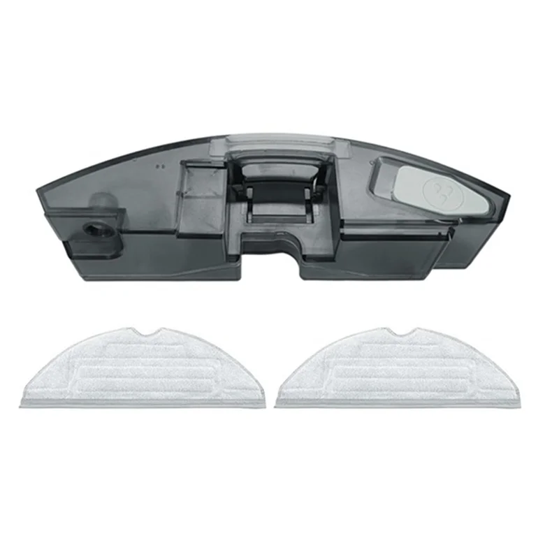 

ABKJ-Replacement Water Tank With 2 Mop Pads For Roborock S7 Maxv Ultra/S7 MAXV/S7 Pro Robot Vacuum Cleaner Parts