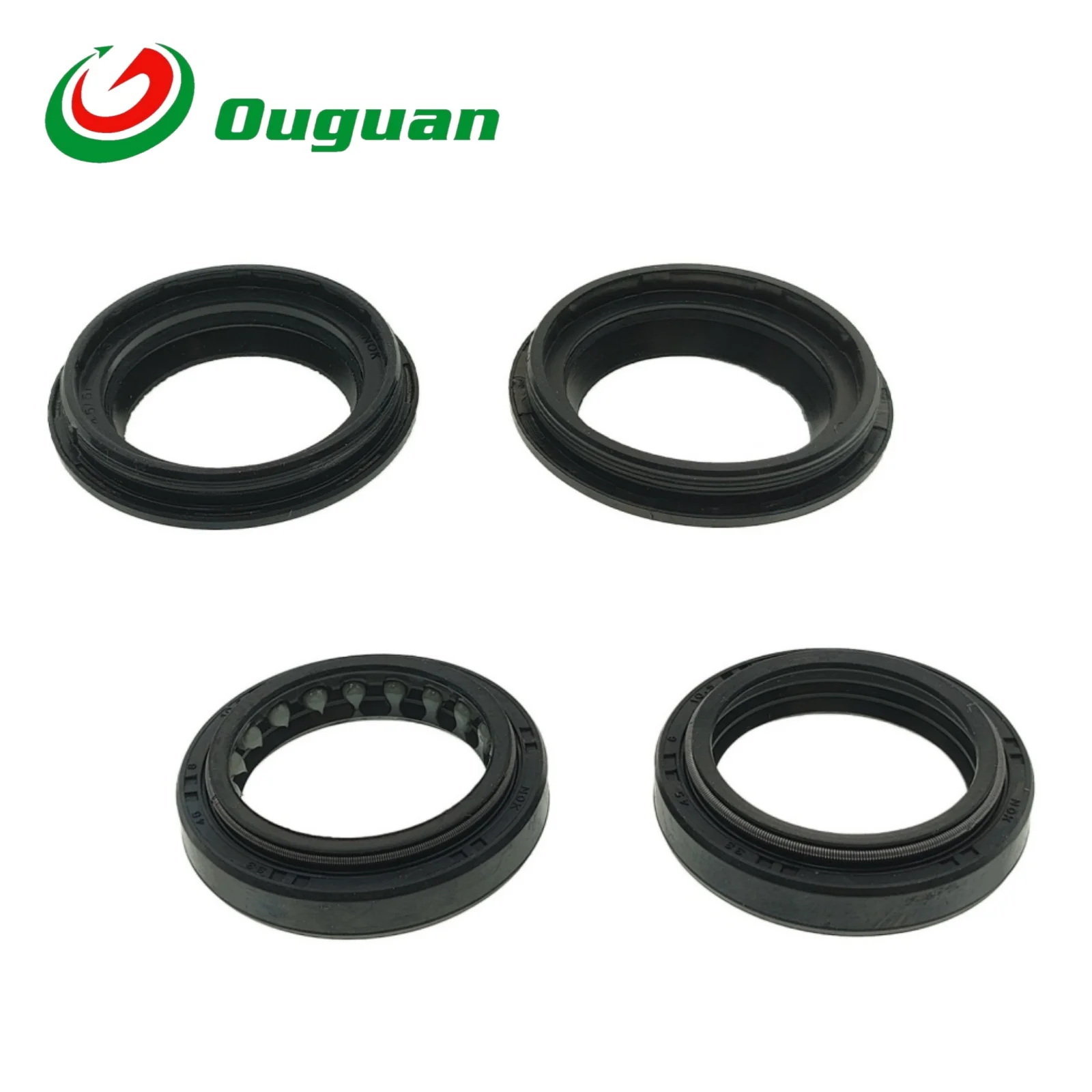 ouguan 33x45x8/10.5 for Honda ANF125 FES 125 250 Innova FORZA X JAZZ 250 NES125 PANTHEON 125 150 Front Fork Dust Cover Oil Seal
