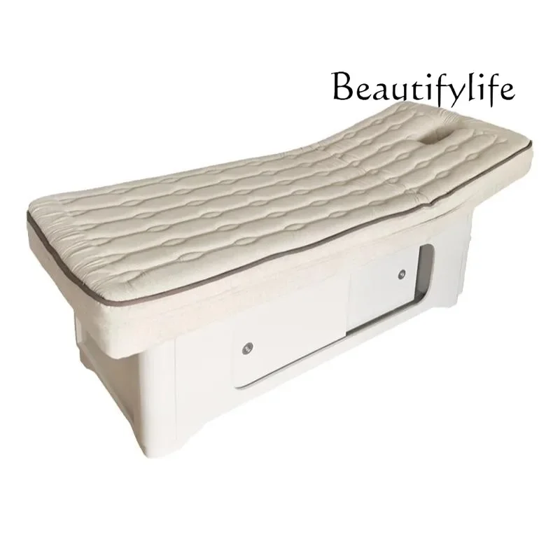 X36 Latex Beauty Bed, Special Massage Bed For Beauty Salon, Physiotherapy Bed, Multi-functional Electric Solid Wood