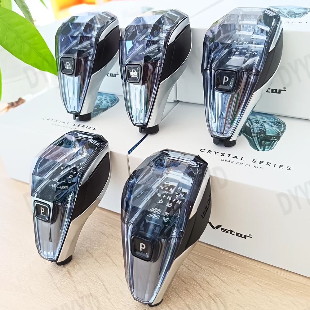 

3 Pcs RHD Crystal Gear Shift Handle for BMW F10 F18 F20 F22 F32 F36 G30 Gear Shift Lever Head F06 F12 E70 F30 Crystal Gear Rod