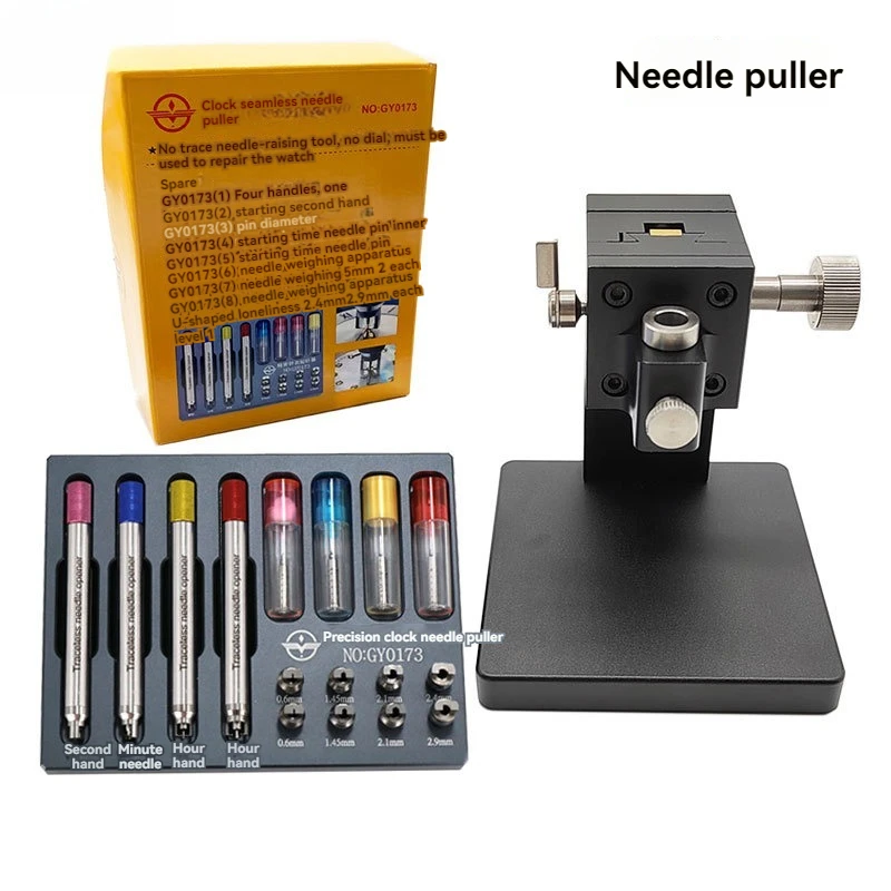 Watch Repair Tool, Positioning The Needle, Taking The Second And Minute Hands, Removing The Watch Needle, Starting The Needle, P