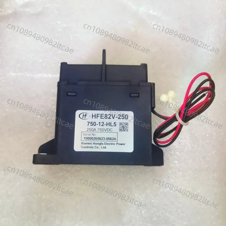 

Контактор постоянного тока высокого напряжения новой энергии Hfe82v-250 750-12-hl5, катушка 12 В, контакт 250 А