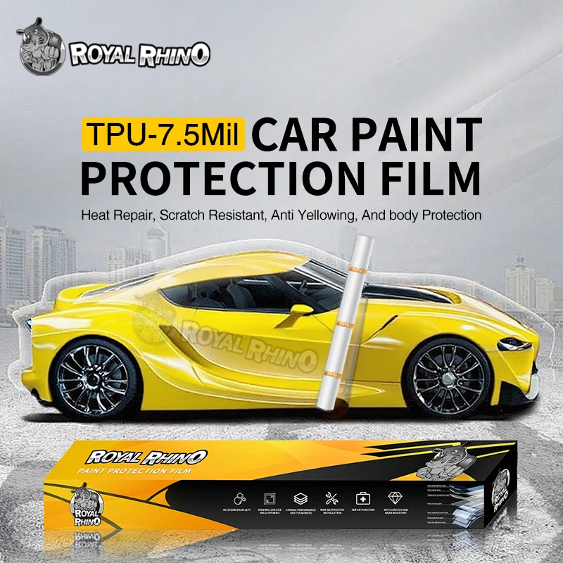 

7 Years Warranty High Quality Transparent PPF TPU Car Paint Protection Film Anti-Sand & Anti-Scratch Car Film 1.52*15m