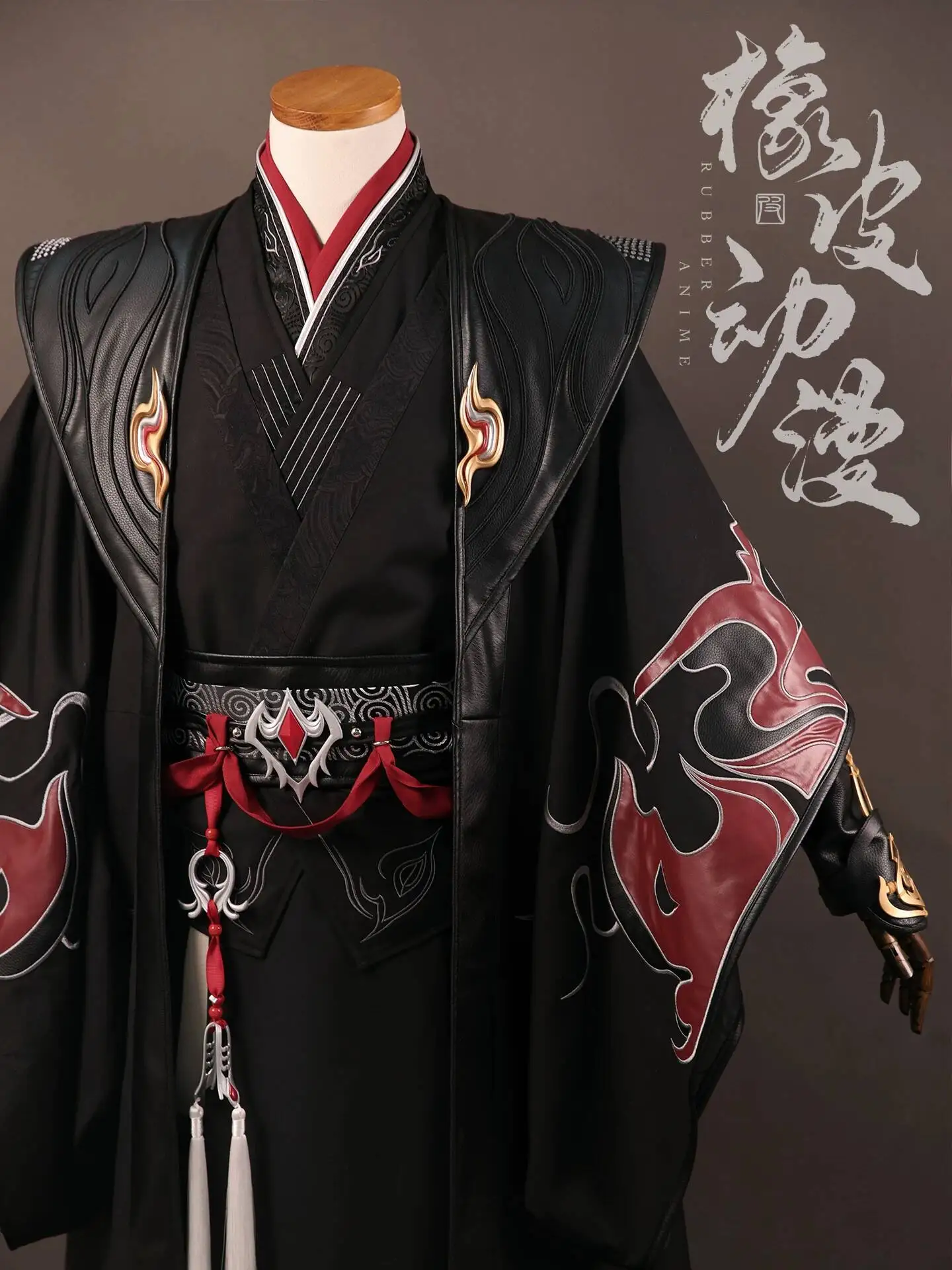 

New Black Hanfu Halloween Jade Dynasty Zhuxian Cosplay Costume Outfit Zhang Xiaofan Outfit Gui Li Costumes