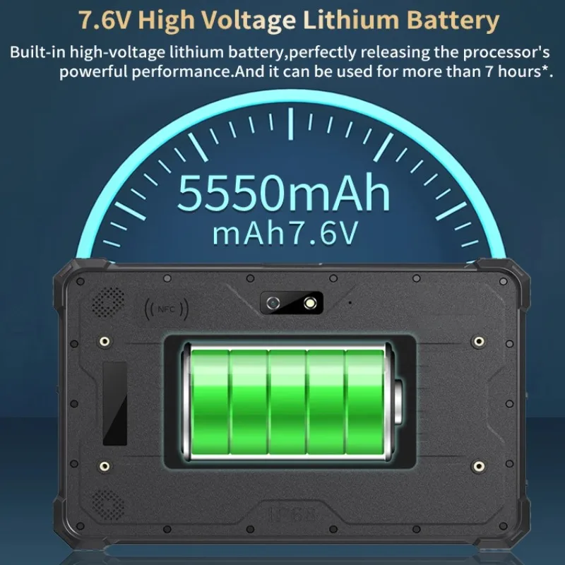

NEW Cenava W10Y ATEX 10.1" Win Rugged Industrial Tablet I7-10510Y Quad Core with Industrial Fingerprint ID Card Pc