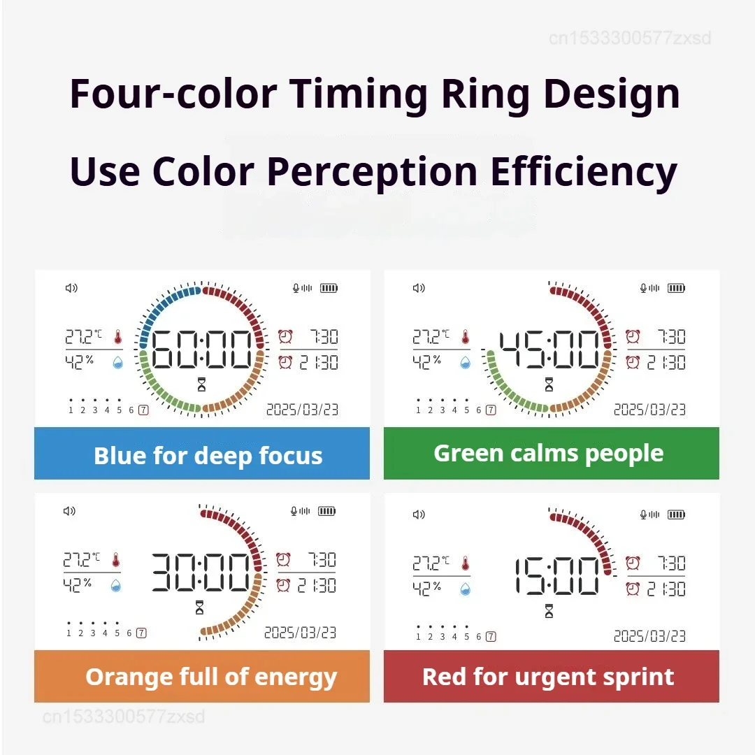DUKA MT3 Multi-functional Clock Alarm Clock Temperature and Humidity Meter Indoor Learning Timer Home Digital Sensor Tool