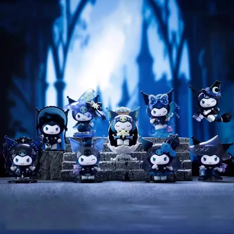 

Случайный мультфильм, милый Куроми, ведьма-гала, серия, слепая коробка, игровые фигурки, украшения для дома и автомобиля, подарки на день рождения