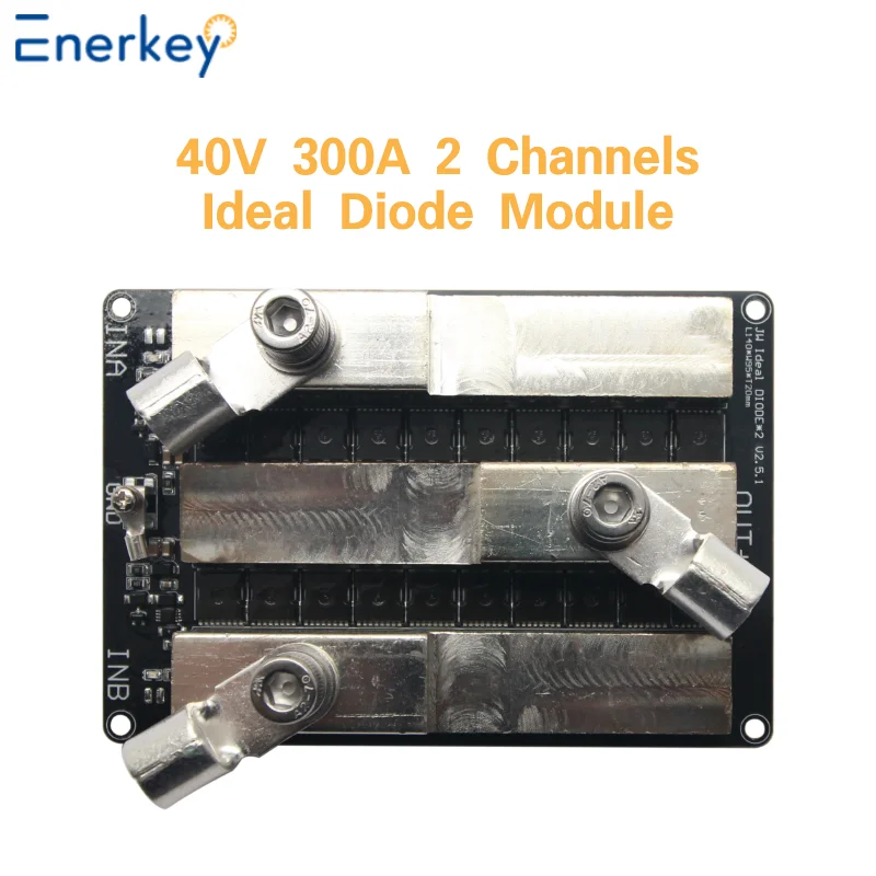 Enerkey Ideal Diode 40V 300A Sufficient Current Photovoltaic Solar Base Station Industrial Control Redundancy Switching