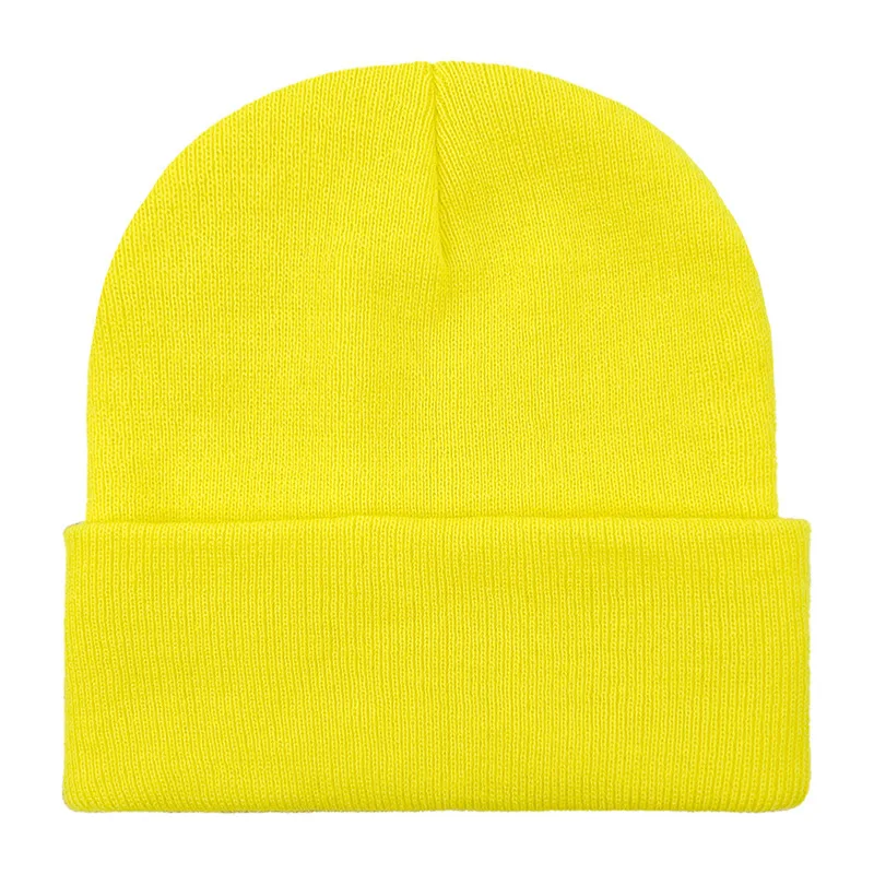Angepasst Gedruckt Logo Männer Warm Halten Bördeln Kalte Hüte Frauen Outdoor-Mode Vielseitig Einfarbig Einfache Gestrickte Kappen – Detail 28