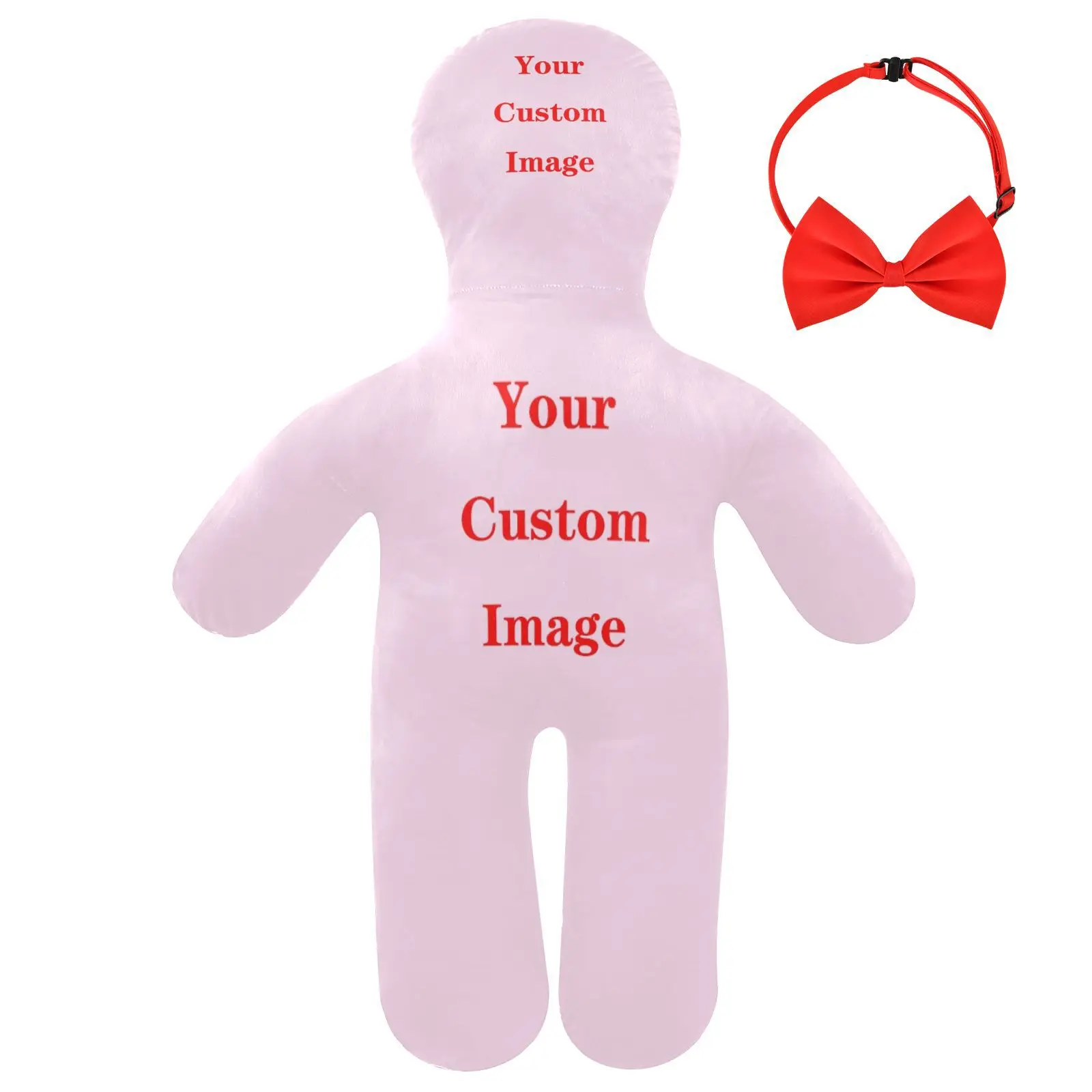 Personalized Photo DIY Humanoid Cushion Couple Pillow Stuffed Boyfriend Pillow Custom Father Lifesize Picture Cushion Gift