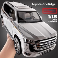 1:18 Toyota Land Cruiser LC300 SUV Alloy Car Diecast Model Children's Toy Kids Gift Birthday Present For Boys Trendy Display