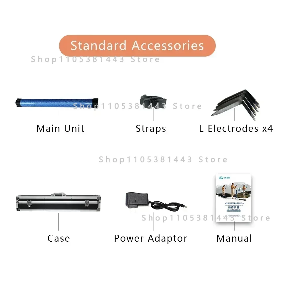 Depth Adjustable 2D/3D Automapping AIDU ADMT-1GT2/T3 0-100M Professional Underground Water Metal Detector