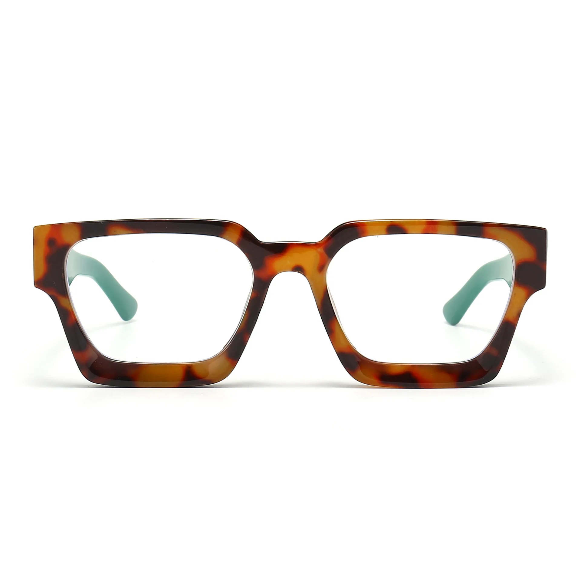 Trendy Square Anti Blue Light Reading Glasses Men Women Classic Designer Clear Presbyopic Eyewear Prescription Optical Glasses
