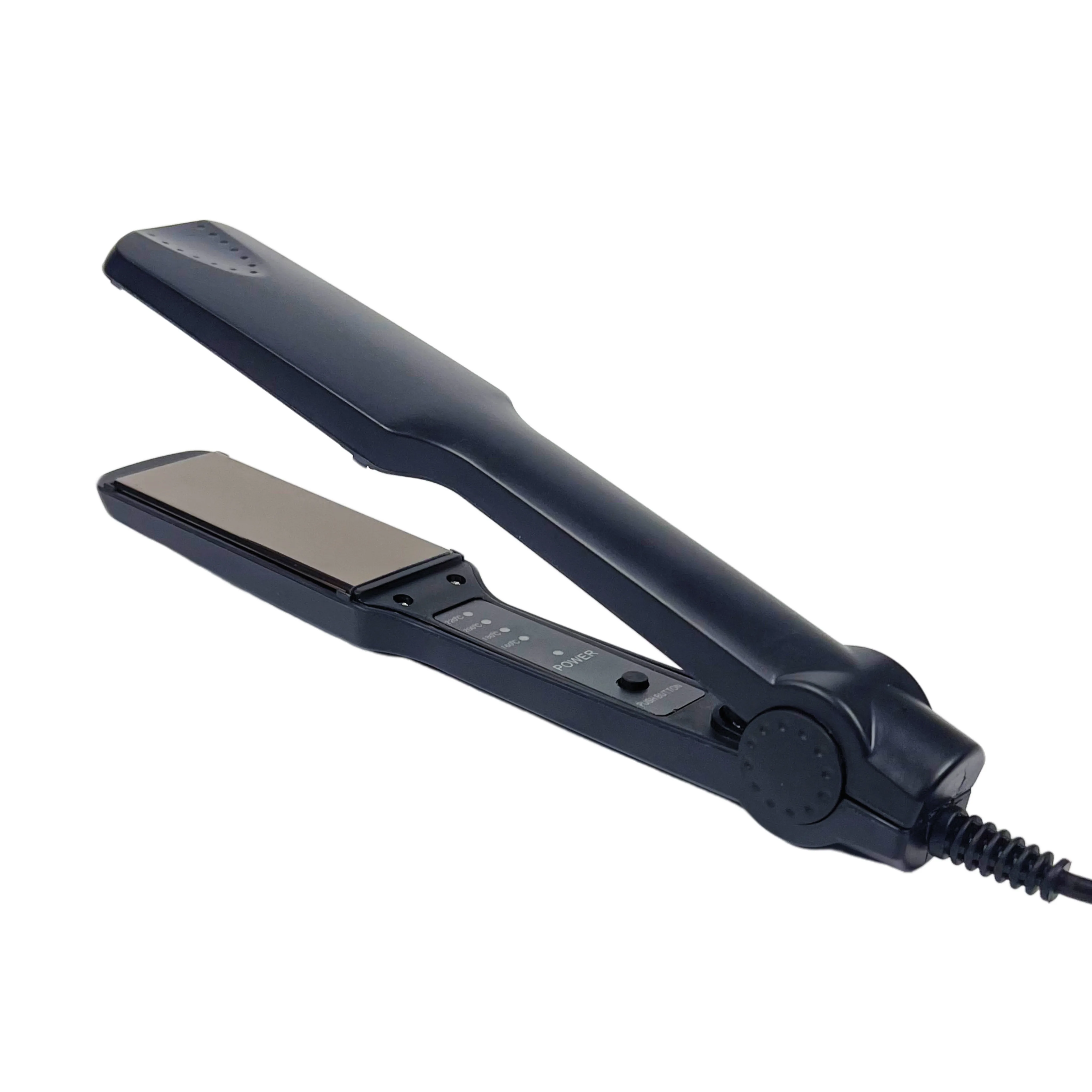 

Straight hair clip styling tool temperature control fast heating curling iron