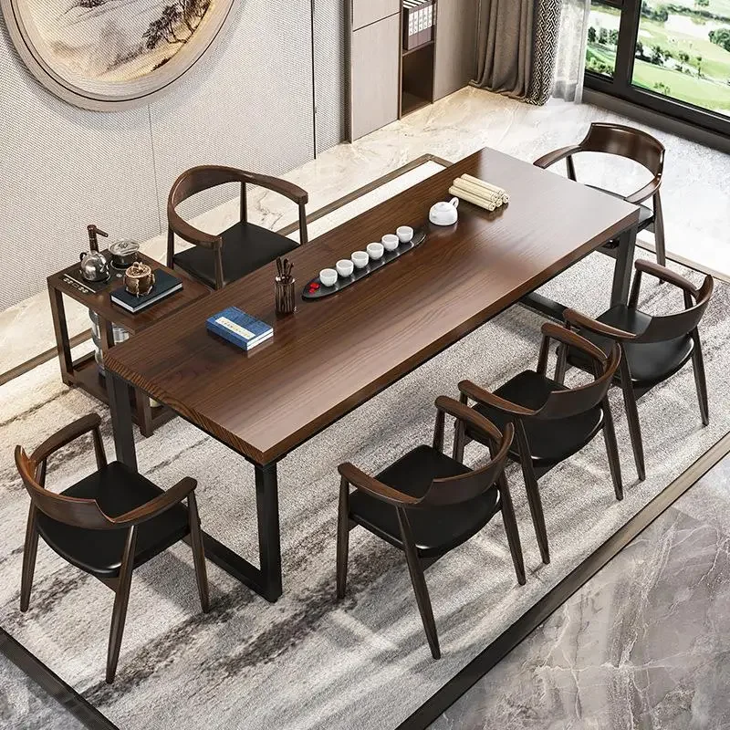 

Modern New Chinese Kung Fu Drink Tea Table Chair Combination Household Small Kung Fu Zen Tea Table Tea Making Table Tea Table