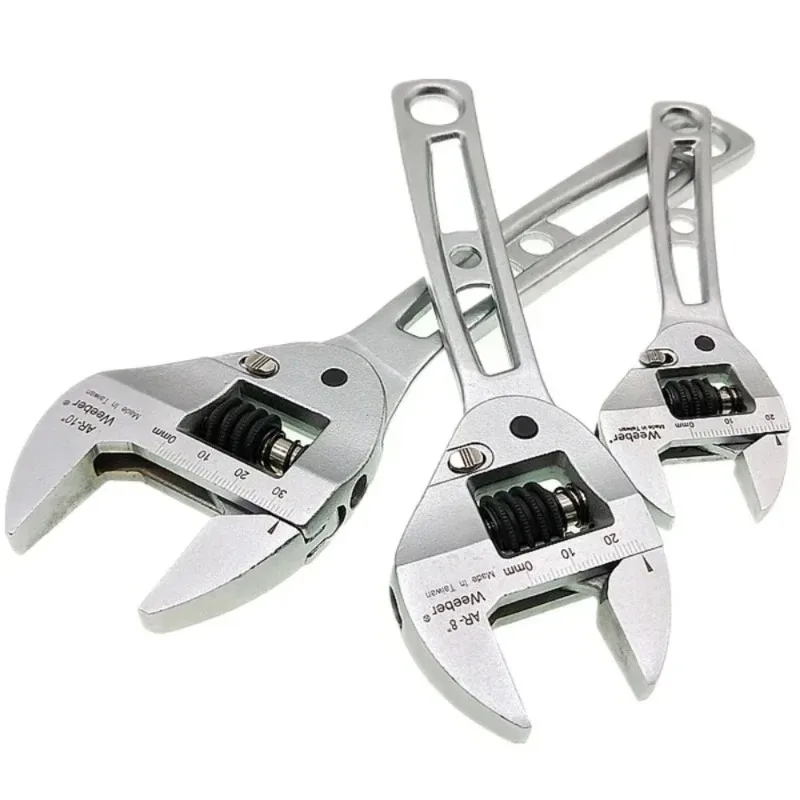Imagem -02 - Chave Ajustável Portátil Chave de Retorno Multi-automático Punho Curto Multifuncional Acessórios Profissionais para Ferramentas Manuais
