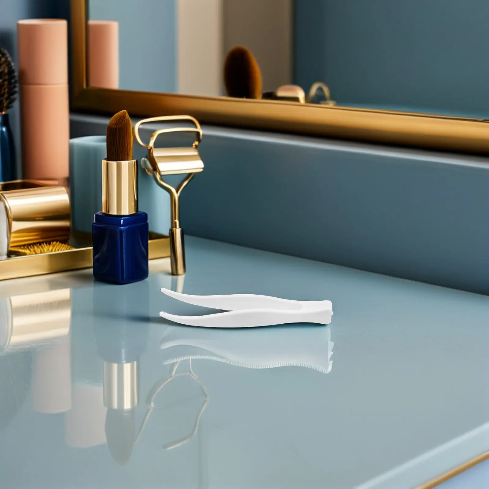 100 Pezzi Pinzette di Bellezza Mini in Plastica per Applicazione Maschere con Design Sagomato per Maschere Viso, Creme, Kit Essenziale da Viaggio per la Cura della Pelle