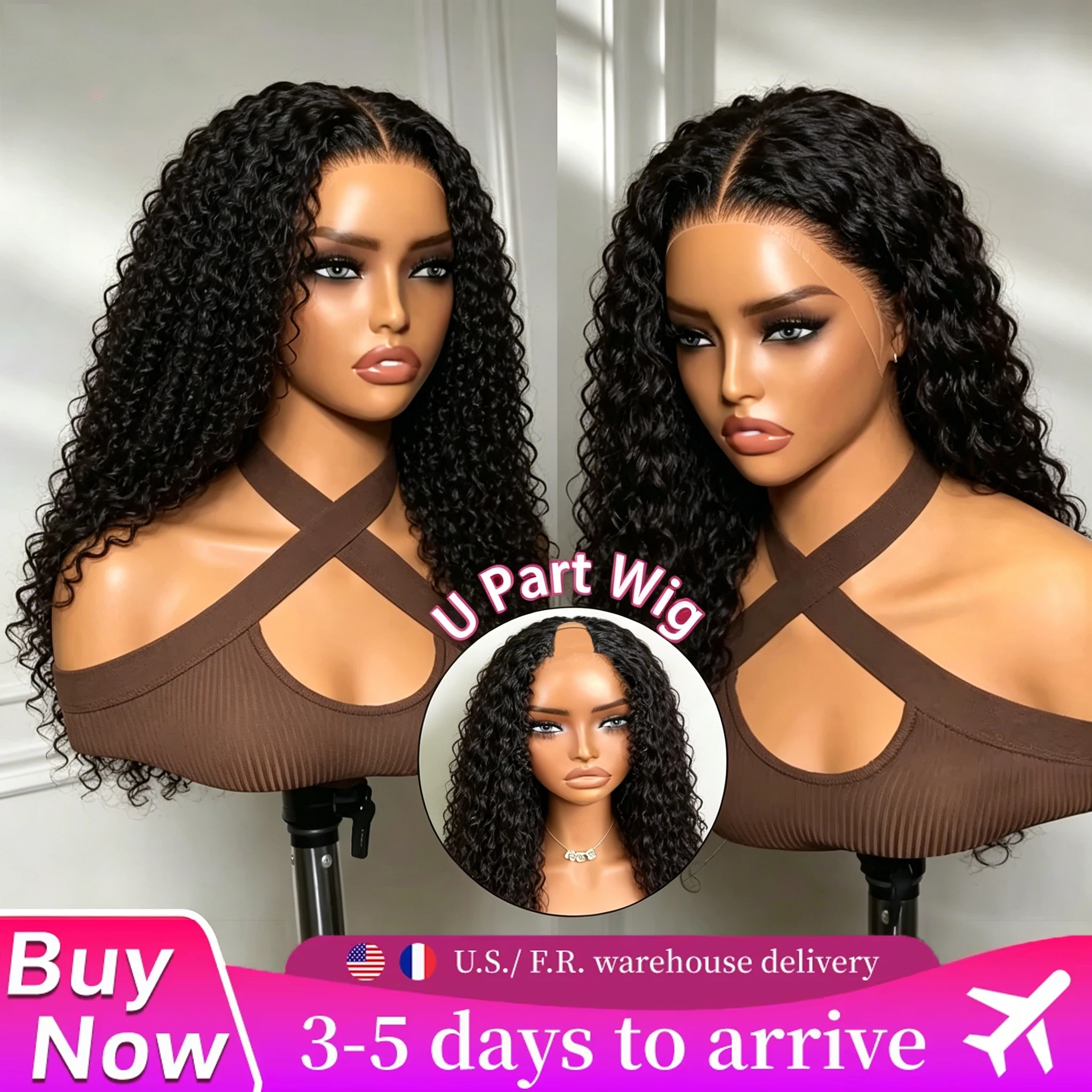 #3 Latest Clip-In U-Part Wigs Offers