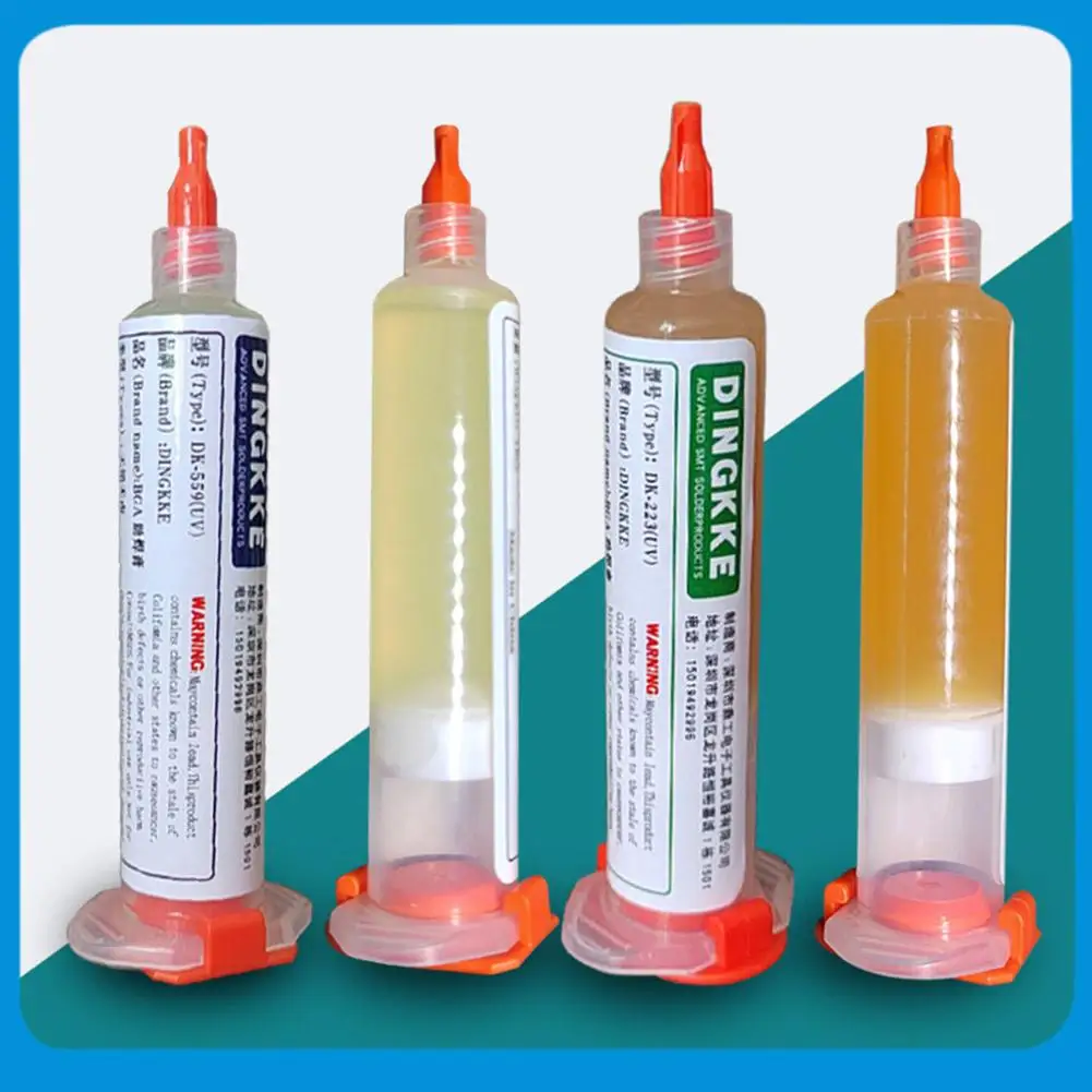 Solda Colar Extrusora Fluxo para Solda, LED, SMD, IC, PCB, Reparação iPhone, Acessórios de Solda