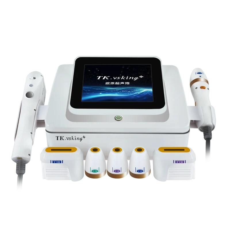 Portable Mini Face Lift  Machine 7D Newest Mini Facial Care Machine With Standard Five Ink Cartridges