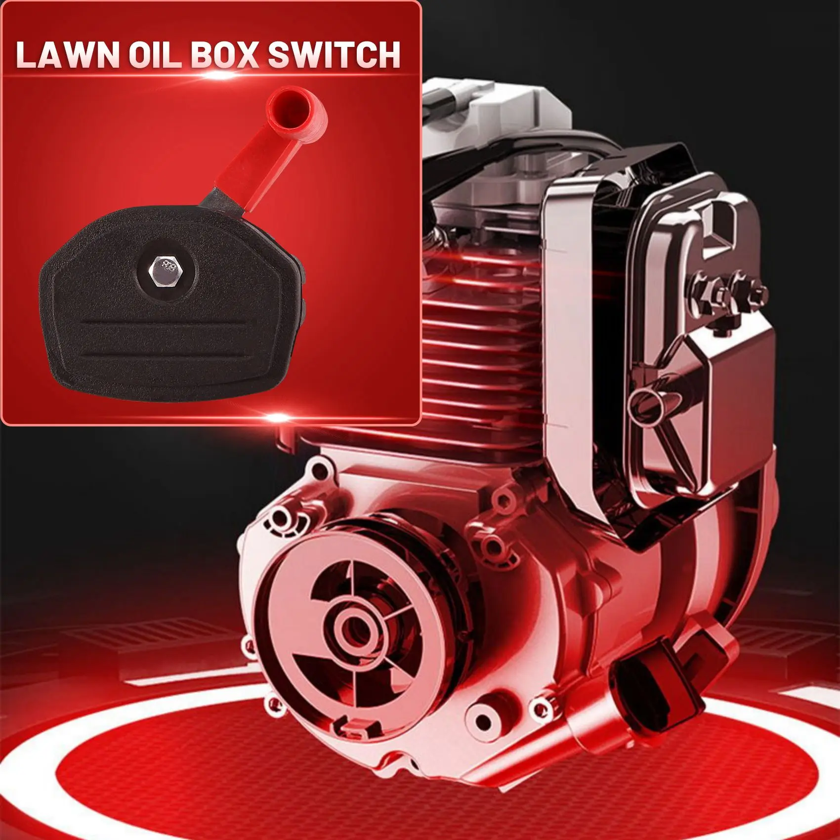 A59Z-Universal Switch Lever Control Handle & 56 Inch Throttle Cable Kit For Lawnmower Lawn Mower Parts  Garden Tools