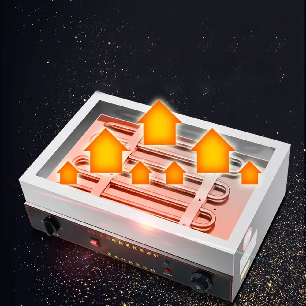 Коммерческая жареная сковорода, настольная электрическая машина для жареных пельменей, газовая сковорода, плита для булочек, машина для блинов