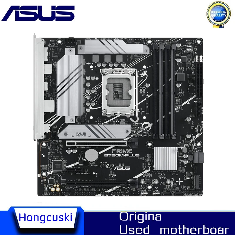 

Материнская плата ASUS PRIME B760M-PLUS LGA 1700 DDR5 B760