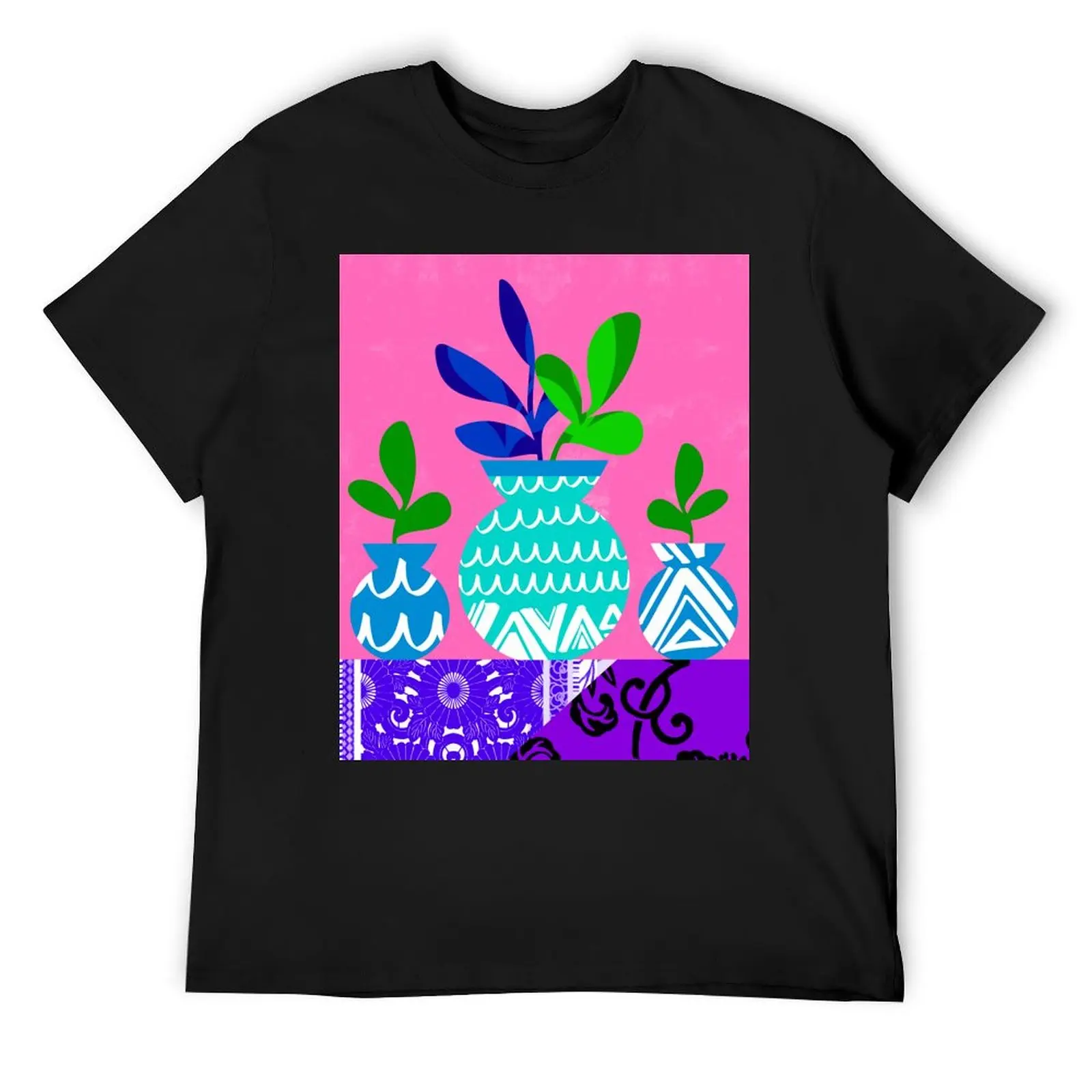 

Still Life with Plants T-Shirt vintage t shirts croswit shirt man customizeds cute clothes mens graphic t-shirts pack