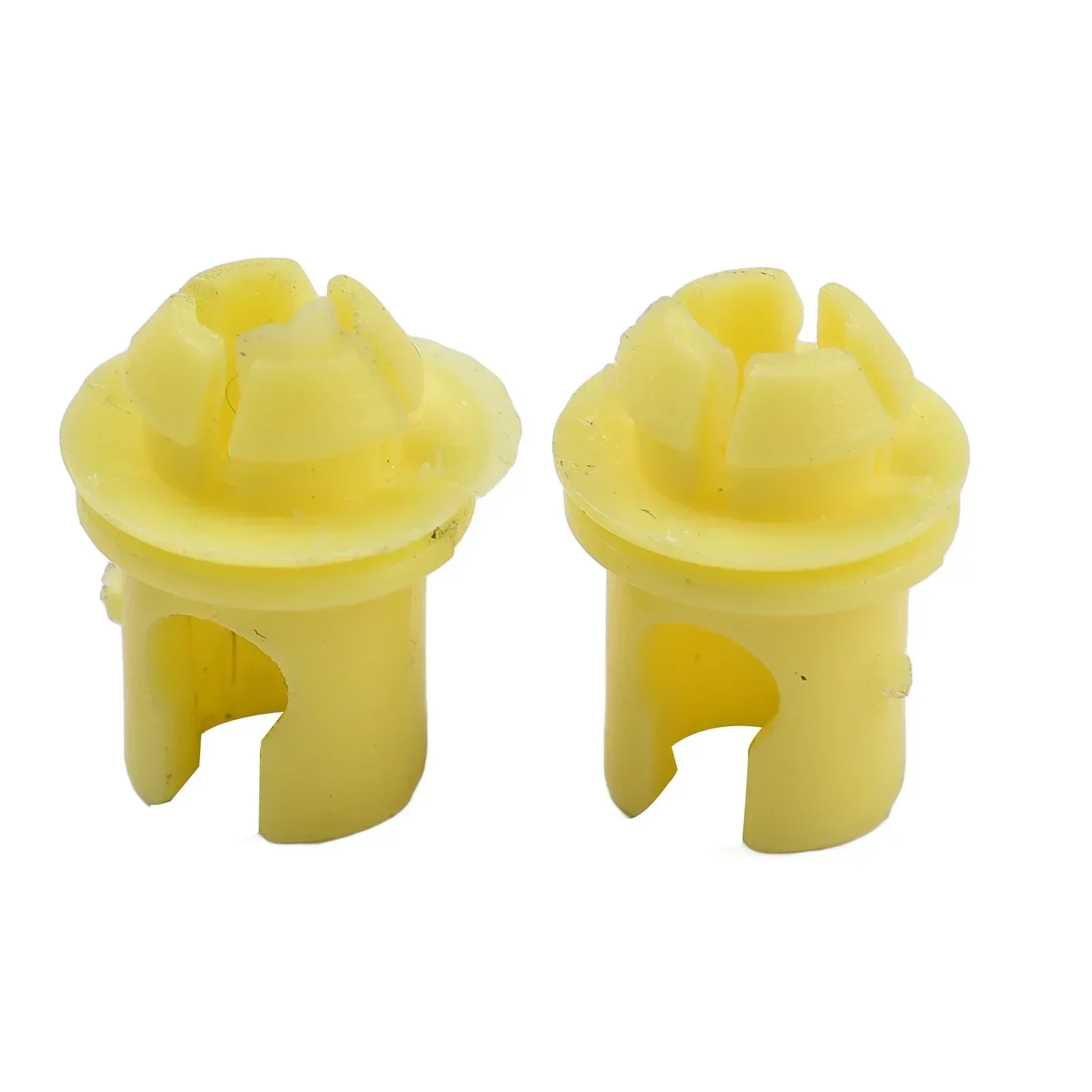 2pcs Car Interior Door Clips Door-Lock Mechanism Yellow Plastic 12MM*6.7MM Fasteners Fit For BMW 7 Series E23 E32 E38 E65 E66