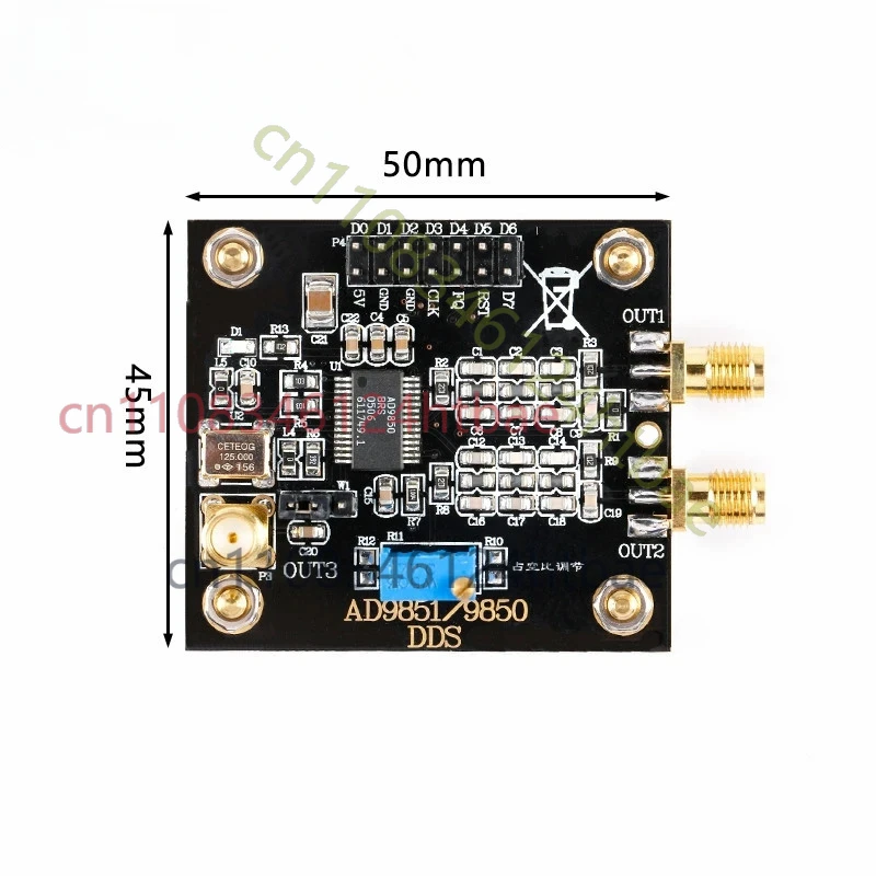 For AD9851 DDS Function Signal Generator Module With Program Compatible With AD9850 Lite Module