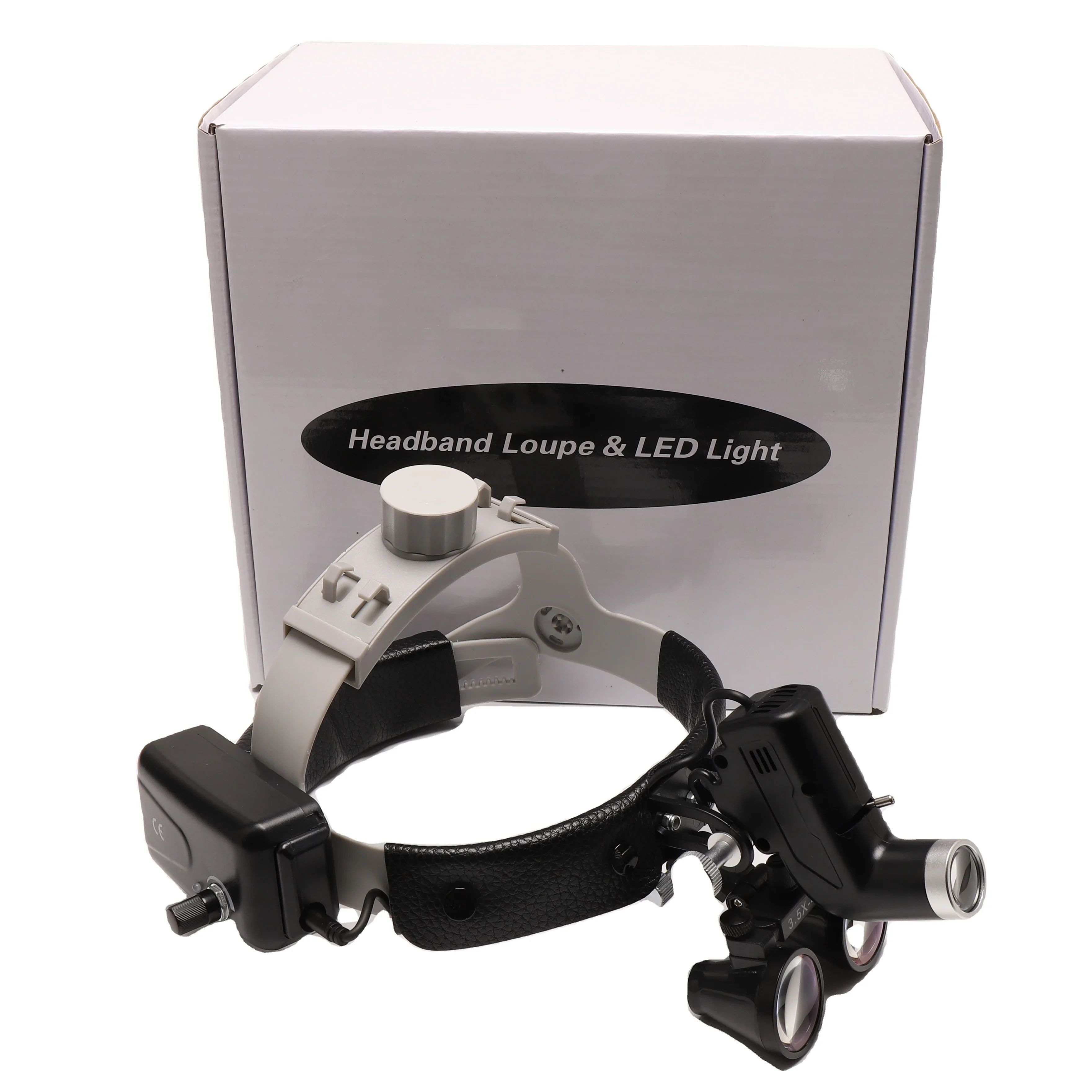 

2.5x 3.5x 5W ENT loupe lamp magnifying Glasses Medical and surgical loupes hand-held Led Headlight Surgical Loupes