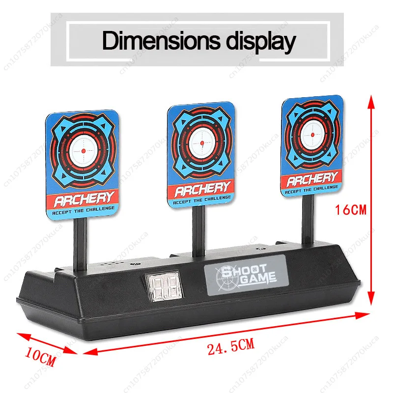 전자 득점 타겟 전기 다트 타겟, 모바일 자동 반환 소프트 총알 총, 야외 연습 사격 전투