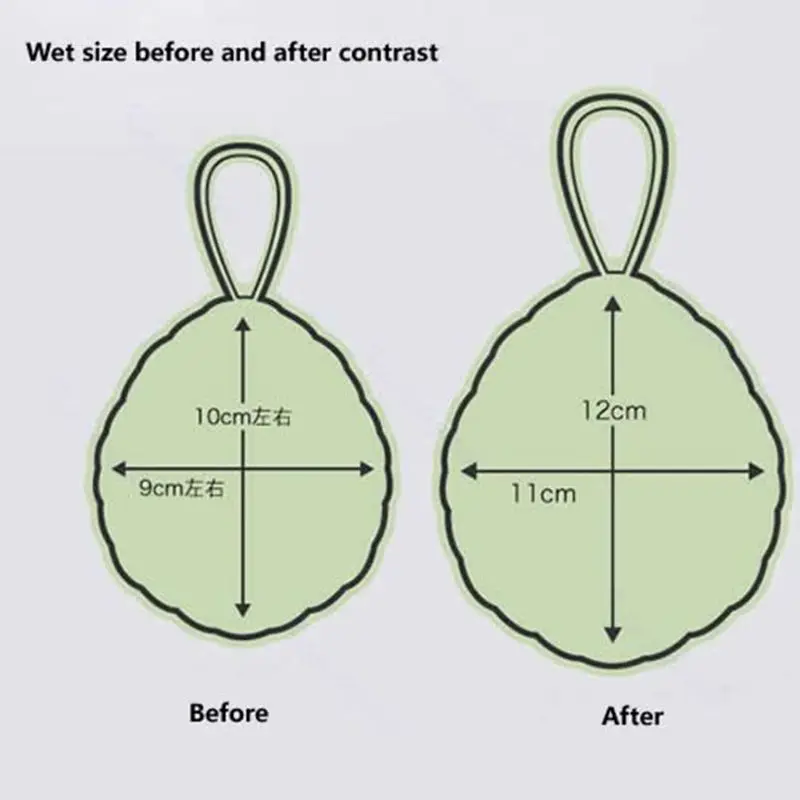 Случайные цвета Мягкий шарик для ванны Скребок для ванны Душ Спа Губка Скраб для очистки тела