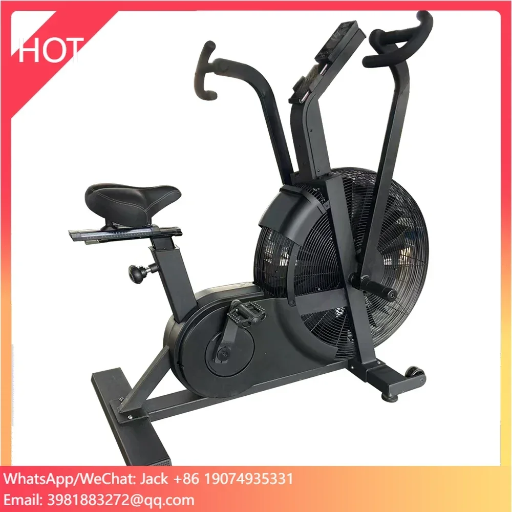 New Model Fitness Cardio Resistance Air Exercise Fan Bike Gym Home Training Spinning Bike