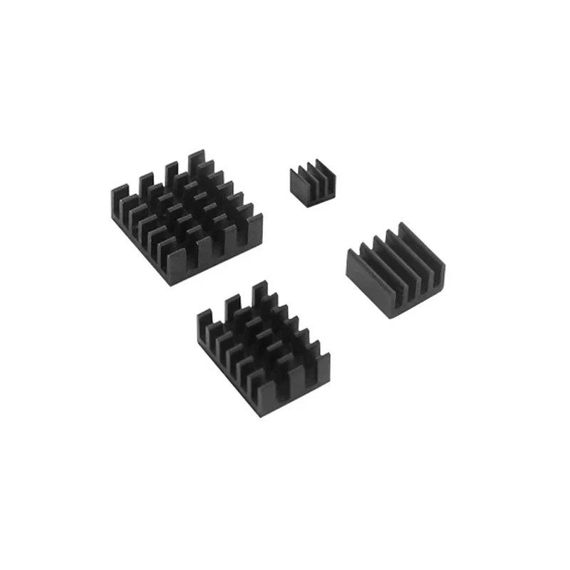 Raspberry Pi 4 Heat Sink Aluminum Copper Heatsink Cooling Radiators With Thermal Pad On Back For Raspberry Pi 4 Model B