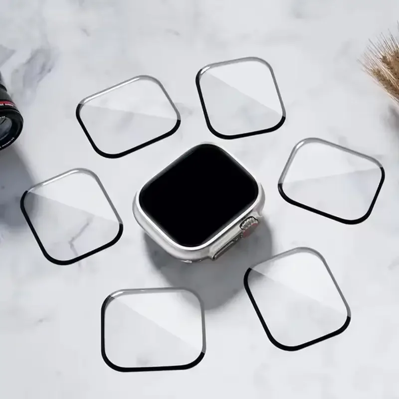 1-5 pièces Film anti-rayures pour Apple Watch ultra 3-2 49mm 41-45mm-42-46mm 44mm protecteur d'écran 3D série iwatch 11-10-9-8-7-6 Se