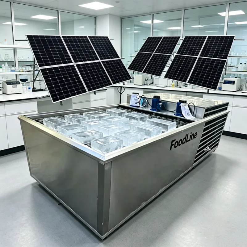 Air Cooling 1000kg Block Ice Bar Block Making Ice Cube Machine Ice Block Making Machine With Solar Panels Customized 1 Air Cooling 1000kg Block Ice Bar Block Making Ice Cube Machine Ice Block Making Machine With Solar Panels Customized 1