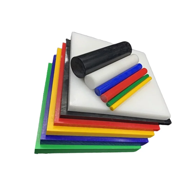 PA6 Nylon Board Cushion Block Black White Blue Pad Thick 2/3/4/5/6/8/10/12/15/20/25/30mm Machining Materials 100x200-300x300mm