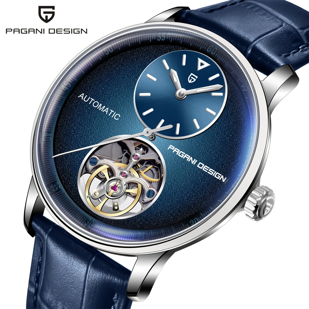 

2025 PAGANI DESIGN New 42MM Men's Fashion Leisure Mechanical Watch with Hollow out 10Bar Waterproof Night Light Automatic Men's